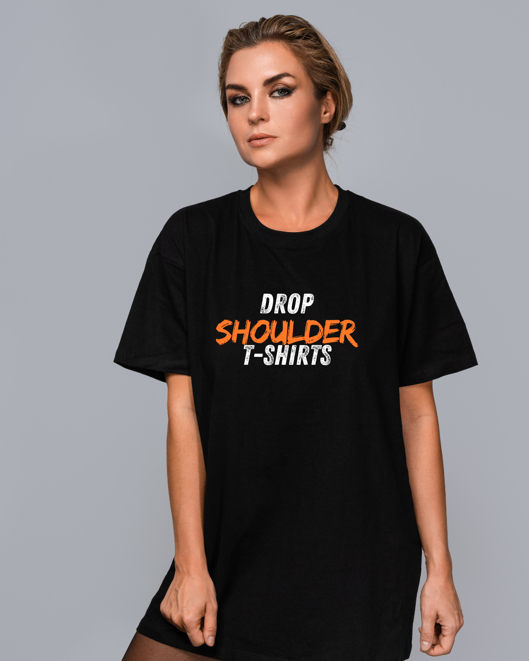 Drop shoulder T-shirts